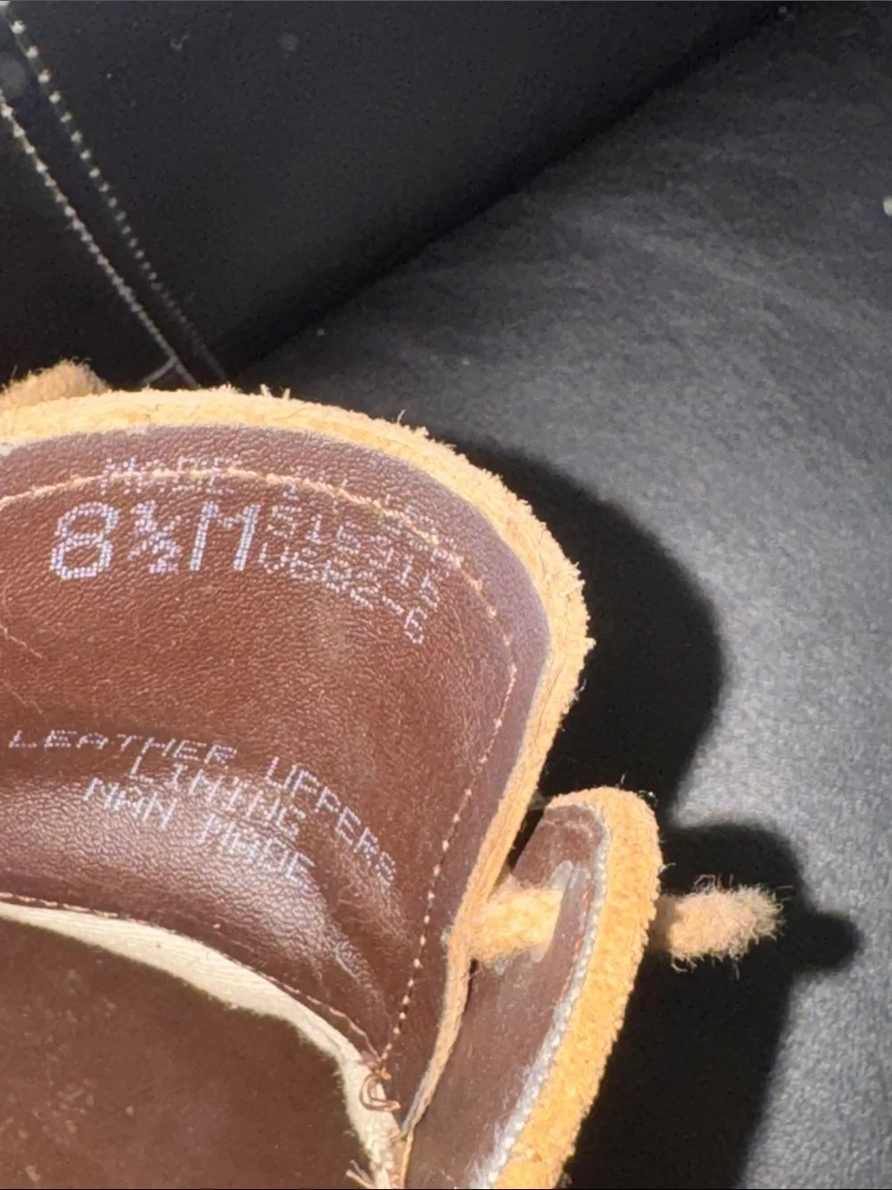Men’s Dexter tan Leather Boat Shoe with Suede Trim